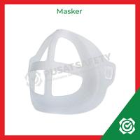 Gambar Penyangga Masker 3D Mask Bracket Silikon dari Pusat Safety undefined 2 Tokopedia