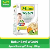 Gambar Milna Bubur Bayi Wgain Ayam & Kacang Polong 120G dari EL NUNO undefined 1 Tokopedia