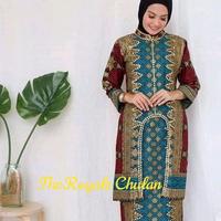 Gambar Baju 132 Set Songket Modern Asli Palembang dari TRC MAH COLLECTION undefined 1 Tokopedia