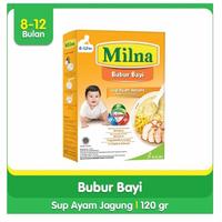 Gambar Milna Bubur Reguler 8 Bulan Sup Ayam Jagung 120G dari EL NUNO undefined 1 Tokopedia