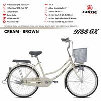 Gambar Sepeda CTB Keranjang 24 Inch EXOTIC ET 9788 GX New - Pink Red dari Toko Setia Jaya Sepeda undefined 3 Tokopedia