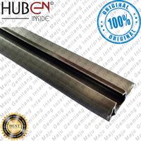 Gambar Rel Pintu Sliding Aluminium HUBEN AS-380 Panjang 3 Meter - Bronze dari Maju Gemilang Interior undefined 3 Tokopedia