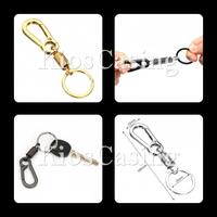 Gambar KR10 Karabiner Gantungan Kunci Keychain Key Chain Ring Hook Carabiner - Silver dari marvara undefined 5 Tokopedia