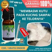 Gambar obat kutu kucing cat and fit x1 ampuh basmi kutu kucing ketombe dari vitamin dan obat kucing undefined 1 Tokopedia