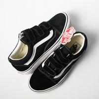 Gambar Vans Old Skool Velcro Classic Black / White 100% Original BNIB - 44 dari Aliend Treasure undefined 4 Tokopedia