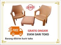 Gambar Bangku Napolly / Kursi Plastik Sender Tangan Classic (HARGA TERMURAH) dari orcajaya_NEW undefined 1 Tokopedia