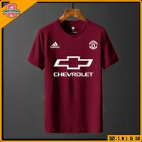 Gambar KAOS MANCHESTER UNITED - BAJU KAOS MU CHEVROLET COTTON COMBED 30S - Putih, S dari Super Clothing Murah undefined 2 Tokopedia