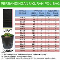 Gambar Polybag polibag 30×30 per 1 lembar pot media tanam dari Alfatihjayatani undefined 3 Tokopedia