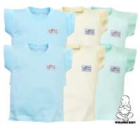Gambar 6 pcs baju kaus oblong anak bayi laki laki dan perempuan kaos warna po - S dari WULANDA BABY undefined 2 Tokopedia