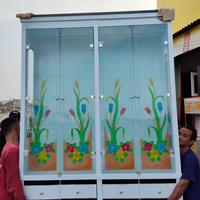 Gambar Lemari Gamis 4 pintu dari Intan Jaya Furniture undefined 5 Tokopedia
