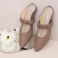 Gambar Yunabi Mules - Sepatu Wanita - Sandal Wanita - Hitam, 37 dari Saputra Fajareshop undefined 5 Tokopedia