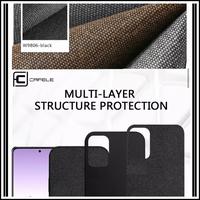 Gambar IPHONE 13 / PRO / MAX / MINI FABRIC DENIM ORIGINAL CASE CAFELE SOFT - BLACK, IPHONE 13 dari Original Shop Nillkin undefined 5 Tokopedia