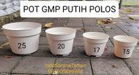 Gambar POT PUTIH POLOS GMP 17 Pot Tanaman Pot Bunga GROSIR POT PLASTIK Bali dari Indo Sarana Taman undefined 2 Tokopedia