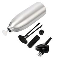 Gambar Botol Bartender Pembuat Soda Siphon CO2 Drink Juice 1 Liter Silver dari Lakuge undefined 2 Tokopedia
