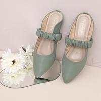 Gambar Yunabi Mules - Sepatu Wanita - Sandal Wanita - Hitam, 37 dari Saputra Fajareshop undefined 1 Tokopedia