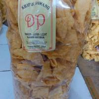 Gambar kerupuk pangsit tipis renyah/krupuk pangsit mie ayam bakso/ukuran 1kg - 160 gram dari Snack 5 Ribu undefined 2 Tokopedia