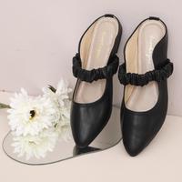 Gambar Yunabi Mules - Sepatu Wanita - Sandal Wanita - Hitam, 37 dari Saputra Fajareshop undefined 2 Tokopedia