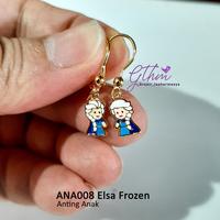 Gambar anting anak elsa frozen ana008 lapis emas 18k - silver dari Grosir Perhiasan Fashion undefined 4 Tokopedia