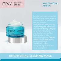 Gambar PIXY White Aqua Brightening Sleeping Mask 50gr dari Pixy Official Store undefined 2 Tokopedia