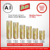 Gambar BLISS Pembungkus Makanan - Plastik Wrapping - Plastik Cling Wrap - 25CM X 500M dari Asha Interbuana undefined 3 Tokopedia