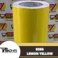 Gambar Sticker wrapping cutting decal aquarium hitam merah kuning doff glossy - kuning glossy dari Stickermart undefined 3 Tokopedia