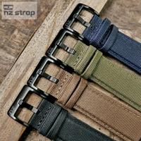 Gambar [SCP] Size 20, 22, 24 - Smartwatch Strap Sailcloth Cordura PVD Black - SCP-01 BLACK, 20mm dari Zurmer undefined 3 Tokopedia