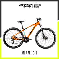 Gambar United Sepeda Gunung MTB AL 27,5-24 SP U MIAMI 3.00 (M) (20) OR-BK-AQ dari ATRCycling undefined 1 Tokopedia