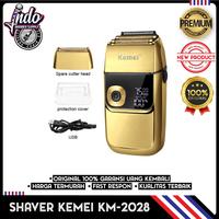 Gambar SHAVER KEMEI 2028 KM- 2028 Metal Body LED Display Electric Beard Razor dari Indobarber Supply undefined 5 Tokopedia