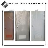 Gambar PINTU KAMAR MANDI PVC | SIAP PASANG TERMASUK KUSEN ENGSEL - Abu-abu dari majujayakeramik undefined 1 Tokopedia