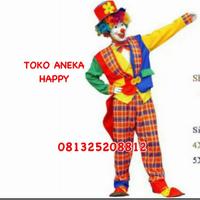 Gambar KOSTUM BADUT JAS MERAH CLOWN PESTA FESTIVAL KARNAVAL DEWASA dari Toko Aneka Happy undefined 1 Tokopedia