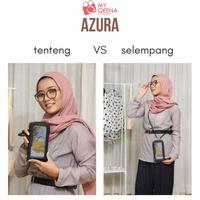 Gambar Tas Dompet Wanita Azura Original My Qeena Hp Dan Uang Selempang - Maroon dari Pepuyu Official undefined 3 Tokopedia