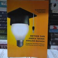 Gambar BEST BUKU METODE DAN ANEKA TEKNIK ANALISIS BAHASA TH 2015 - SUDARYANTO dari Bhattara Book Store undefined 2 Tokopedia