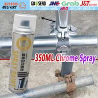 Gambar 350ml Cat Semprot Chrome Automotive Metallic Paint Chrome Cat Semprot dari Soya Global undefined 1 Tokopedia