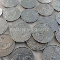 Gambar Koleksi Numismatik Koin Uang Kuno 5 Rupiah Burung Tahun 1970 dari Iwan Numismatic undefined 5 Tokopedia