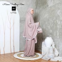 Gambar Mukena Traveling Dewasa Katun Mikro 2 IN 1 - greentea dari Shazfa hasna id undefined 3 Tokopedia