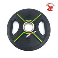 Gambar Plat Beban Iron Bull IronBull Barbel Karet Rubber Plate Dumbell Dambel - 2.5kg dari Fusion Pro undefined 3 Tokopedia