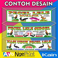 Gambar Cetak Spanduk Kain Warung Pecel Lele | Sari Laut | Warkop - BAHAN KAIN TC LOKAL - Lebar 90 cm dari Percetakan Ayo Ngeprint Bekasi undefined 2 Tokopedia