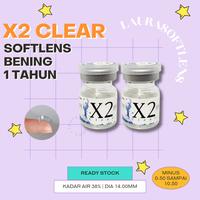 Gambar X2 CLEAR Softlens Bening Lensa Eye Minus dari Laura Softlens undefined 2 Tokopedia