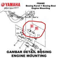 Gambar Bos Bosing Frame Engine Mounting Nmax N Max Old Asli Original Yamaha dari setiamotorbaru undefined 4 Tokopedia