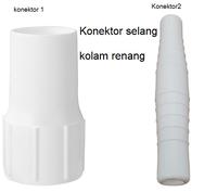 Gambar Swimming Pool Hose Connector Adapter Vacuum Suction Pipe Cleaning - Konektor 2 dari KRstorex undefined 1 Tokopedia
