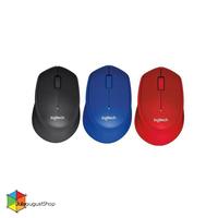 Gambar Logitech M331 Silent Plus Wireless Mouse - Black dari Julyaugustshop undefined 1 Tokopedia