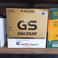 Gambar Aki Xpander/ Aki Ertiga/ GS Calcium 65B24L Astra Otoparts/ GS MF NS60L dari medanparts undefined 3 Tokopedia