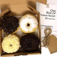 Gambar Paket Kopi 250ml dan Teman Ngopi - Brown Coffee Hampers - Donat Special, Kopi Java dari browncoffeeid undefined 4 Tokopedia