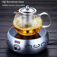 Gambar Teko Saringan Filter Teh Cina / Chinese Teapot Maker Glass 1300ML - 950ml dari Maslinda Store undefined 5 Tokopedia