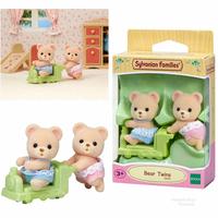 Gambar Boneka Sylvanian Families Bear or Hedgehog Twins dengan Toy Car - Bear dari Mishana Shop undefined 2 Tokopedia