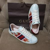 Gambar sepatu pria Gucci snakers original size 10 . dari Benz korneo shoes undefined 1 Tokopedia