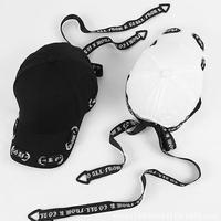 Gambar Ilhamriof Topi Baseball Pria Dewasa Visor Gaya Hip Hop Tali Panjang - Putih dari Berkarya-Store undefined 3 Tokopedia