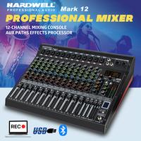 Gambar HARDWELL MARK12 Audio Mixer 12 Channel with USB Soundcard Efek Reverb dari Digi Audio Store undefined 1 Tokopedia