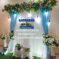 Gambar dekorasi backdrop khitanan 2.2mtr (tanpa tulisan styrofoam) dari Wonderful Family Decorations-Anne Savitri undefined 2 Tokopedia