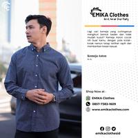 Gambar Kemeja Aston - Aston Black, L dari EMIKA Clothes undefined 1 Tokopedia